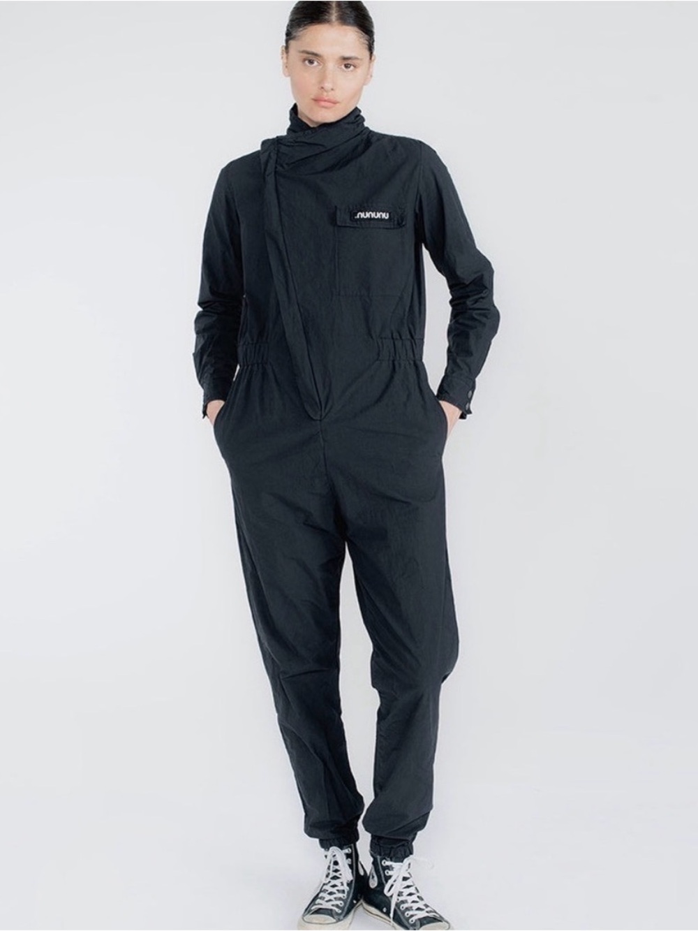 Nununu women’s black jumpsuit Size Medium